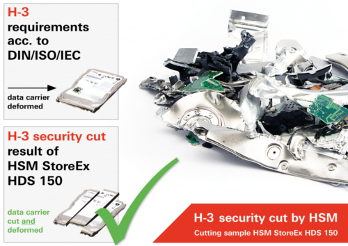 HSM HDS StoreEx 150 H-3 paski 40mm.