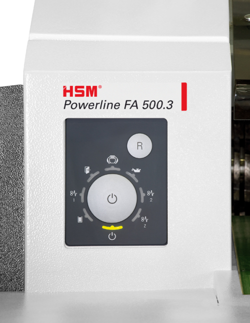 Niszczarka do dokumentów przemysłowa HSM Powerline FA 500.3